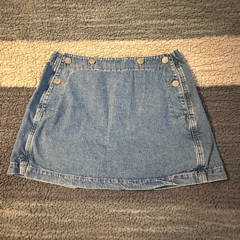Paris Blues Light Blue Denim Skort